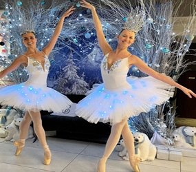 LED BALLERINAS TO HIRE LONDON AND UK BALLET ACTS