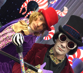 EASTER ACTS BOOK A WILLY WONKA PERFORMER TO GIVE OUT EASTER EGGS