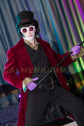 WILLY WONKA THEMED ENTERTAINMENT - WILLY WONKA LOOKALIKE TO HOST AND MC YOUR PARTY