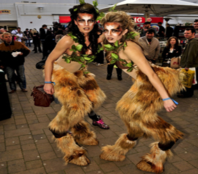 ENCHANTED Fairy Tale - FAWN STILT WALKERS TO HIRE
