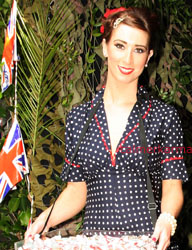 Vintage themed hostesses & Usherettes ; BEST OF BRITISH OLYMPIC AND VINTAGE THEMED EVENTS