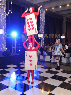 ALICE IN WONDERLAND THEMED ENTERTAINMENT - ACROBATIC CARDS ACT 