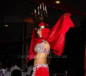 ARABIAN NIGHTS - FABULOUS CANDLE DANCER ACT HIRE UK