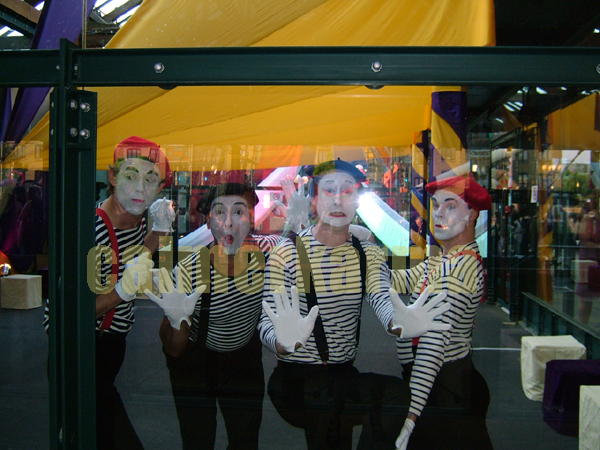 CIRCUS THEMED ENTERTAINMENT -  MIME IN A BOX