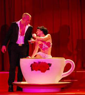 Alice in Wonderland Themed Entertainment -  Burlesque Tea Cup Act