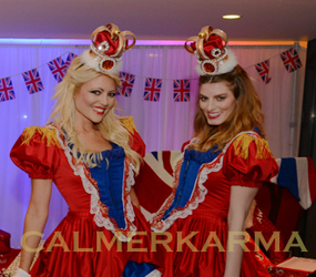 Best of British & Platinum Jubilee themed entertainment - the Royal Usherettes