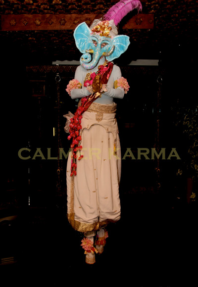BOLLYWOOD AND INDIAN SUMMER STILTS- THE ELEPHANT GOD STILTS TO HIRE UK