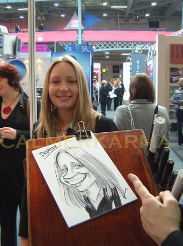 CARICATURISTS FOR EXHIBITION STANDS AND PARTIES