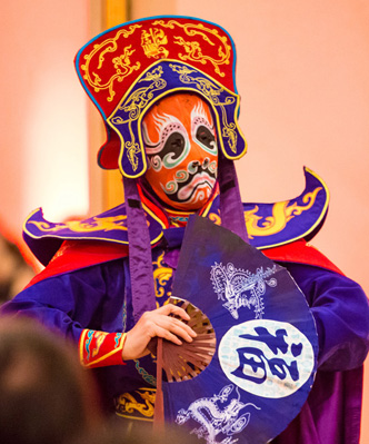 CHINESE NEW YEAR ENTERTAINMENT - FACE CHANGER PERFORMER HIRE UK