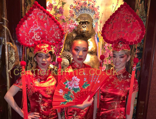 CHINESE HOSTESSES - DRINKS & CANAPE THEMED HOSTESSES HIRE LONDON