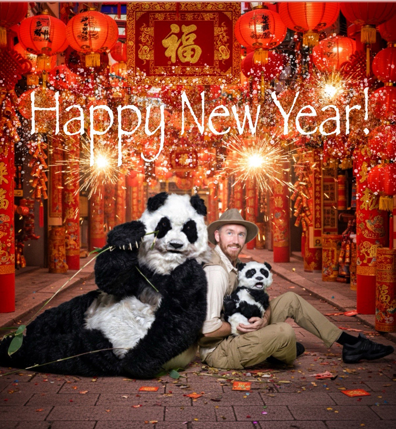 CHINESE NEW YEAR -PANDA ACT HIRE