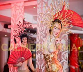 CHINESE THEMED ENTERTAINMENT - ORIENTAL BURLESQUE ACT