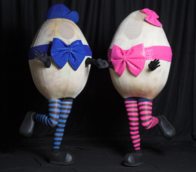 SPRING & EASTER THEMED ENTERTAINMENT THE DANCING EASTER EGGS