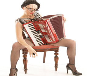 FRENCH THEMED ENTERTAINMENT - ACCORDIANIST MOULIN ROUGE THEMED ACTS