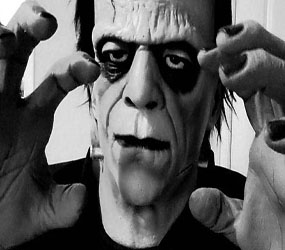 FRANKENSTEIN MONSTER TO HIRE - HALLOWEEN WALKABOUT PERFORMERS TO HIRE UK