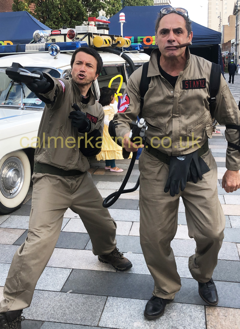 GHOSTBUSTERS THEMED ENTERTAINMENT - GHOSTBUSTERS PERFORMERS TO HIRE VENKMAN, STANTZ,