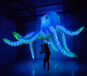 Giant Octopus Act hire uk