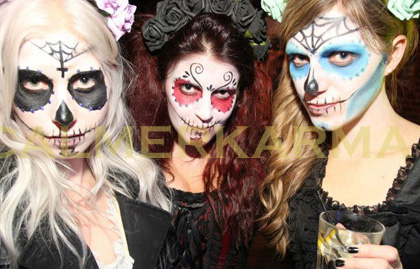 HALLOWEEN THEMED MAKE UP ARTISTS - DAY OF THE DEAD