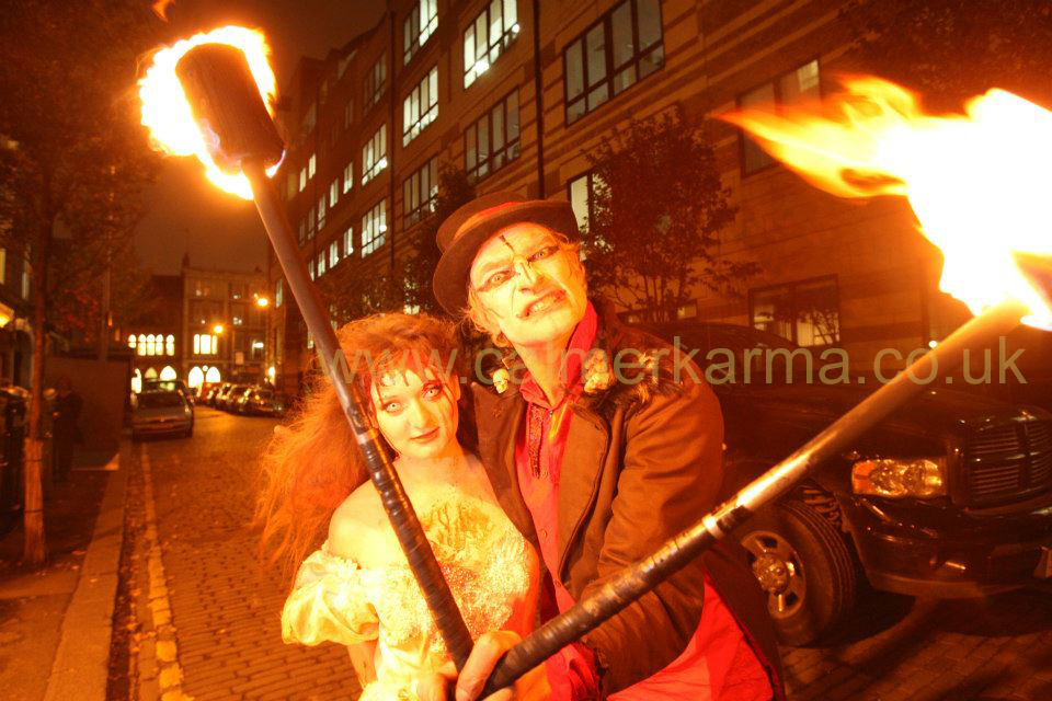 HALLOWEEN FIRE ACTS TO HIRE 