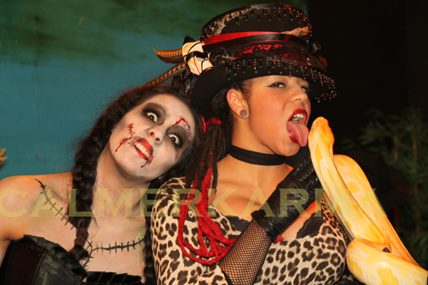 Halloween Themed Entertainment - snake zombie