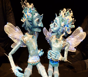 MAGICAL ICE FAERIES WALKABOUT PUPPET ACT - WINTER WONDERLAND MAGICAL ACT CHILDREN AND ADULTS ALIKE