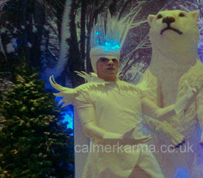 WINTER WONDERLAND PARTY ENTERTAINMENT TO HIRE - ICE KING PERFORMER & MC LONDON