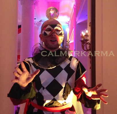 venetian masked ball -masquerade contact juggler uk