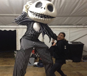 Jack Skellington Stilts Halloween 