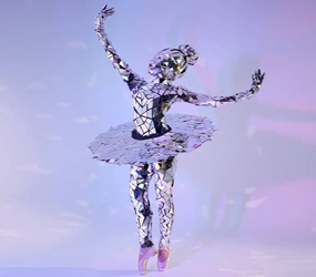 Mirror Ballerinas - dazzling entertainment for Birthdays Weddings, Batmitzvahs