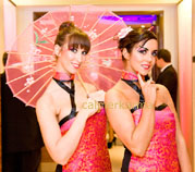 Oriental Geisha themed hostesses