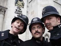 victorian themed entertainment - comedy policemen