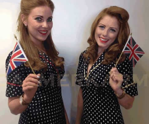 BEST OF BRITISH THEMED EVENTS - BLITZ OR 1940S THEMED HOSTESSES