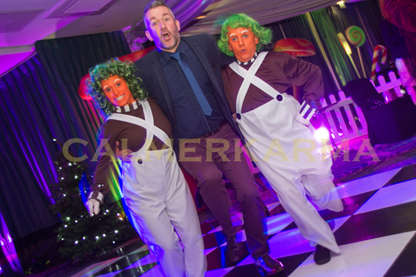 WILLY WONKA THEMED ENTERTAINMENT - DWARF OOMPA LOOMPAS DANCE ACT