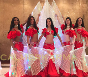 ARABIAN WINGS DANCE ACT - LED DANCERS FOR EVENTS