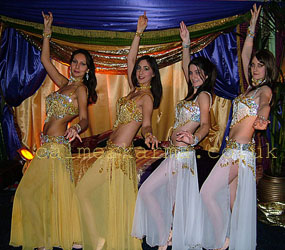 ARABIAN NIGHTS THEMED ENTERTAINMENT TO HIRE -BELLY DANCE TROUPE UK