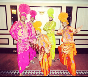 BHANGRA DANCERS FOR WEDDINGS AND PARTIES 