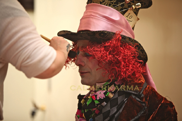 ALICE IN WONDERLAND THEMED ENTERTAINMENT - MAD HATTER BACKSTAGE