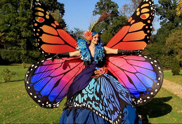 SPRING THEMED ENTERTAINMENT THE BUTTERFLY FLUTTERERS ACT TO HIRE 