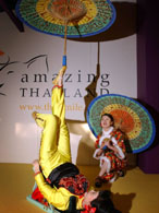 Chinese Themed Entertainment : foot juggling
