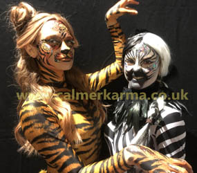 circus animal dancers or acrobats hire 