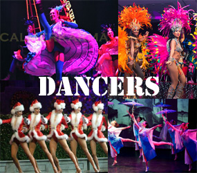 DANCERS TO HIRE - MAIN INDEX
