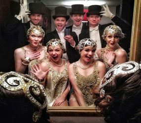 FLAPPER DANCERS - GREAT GATSBY 20S GLAMOUR 
