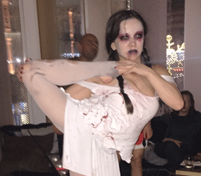 HALLOWEEN CONTORTION ACTS LONDON 