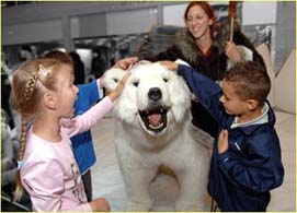 Christmas Party Entertainment: The Animatronic Polar Bear