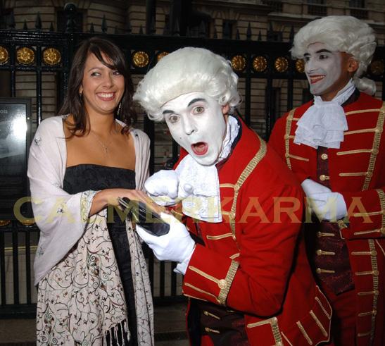 BEST OF BRITISH OR ROYAL THEMED ENTERTAINMENT -THE REGAL FOOTMEN- LONDON