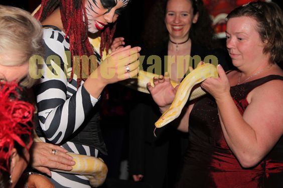 SNAKE DANCERS TO HIRE - GUESTS LOVE INTERACTING WITH LIVE SNAKES 